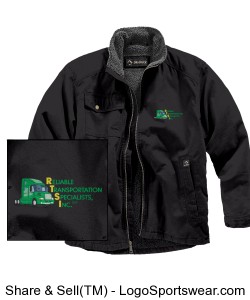 Dri Duck Men's Endeavor Jacket with Sherpa Lining Design Zoom